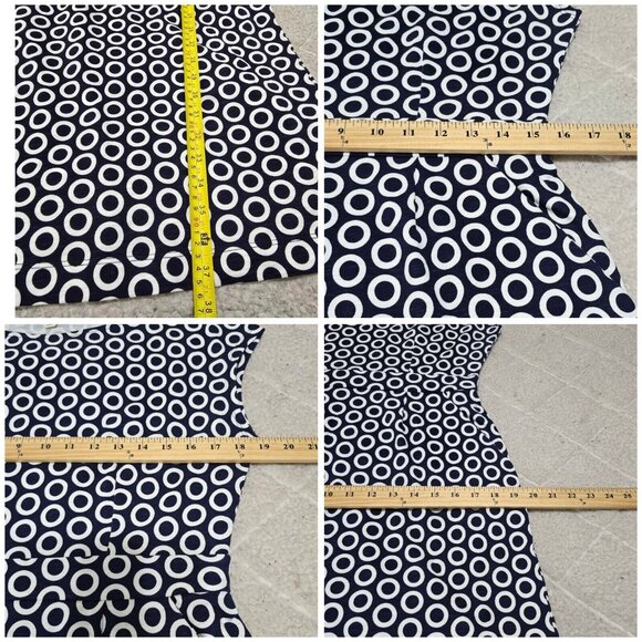 Boden Womens Navy Blue Hoops Florrie Jersey Dress Short Sleeve Boat Neck Size 8R - Picture 11 of 12